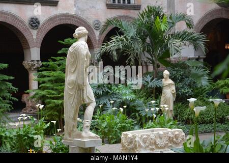 Die Isabella Stewart Gardner Museum in Boston, Massachusetts Stockfoto