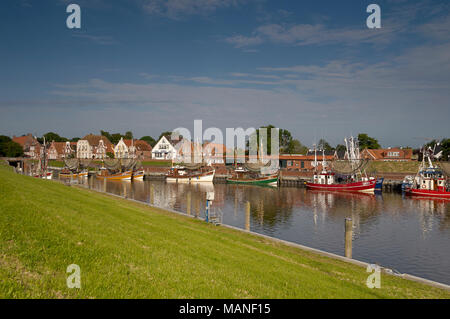 Kutter in Greetsiel Stockfoto