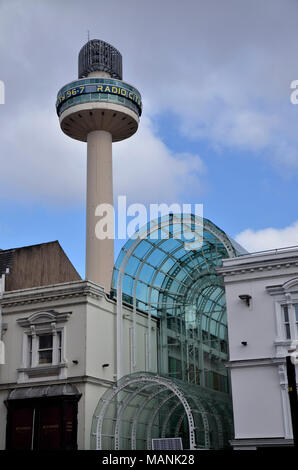 Die Radio City Tower in Liverpool, England Stockfoto