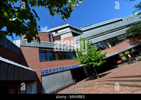 Oldenburg, Deutschland, Sportzentrum am Campus Wechloy der Universität Oldenburg Stockfoto