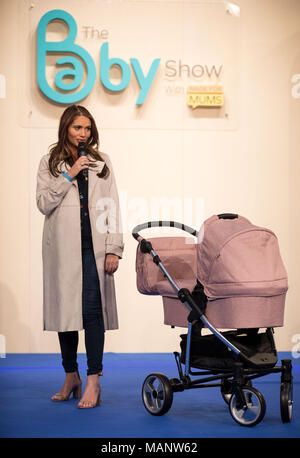 Das Baby Show 2018 im ExCel London - Tag 2 Mit: Amy Childs Wo: London, Großbritannien Wann: 03 Mar 2018 Credit: Tom Nicholson/PinPep/WENN.com Stockfoto