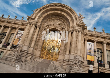 PARIS, FRANKREICH: Petit Palais, in dem sich das Musée des Beaux-Arts de la Ville de Paris. Stockfoto