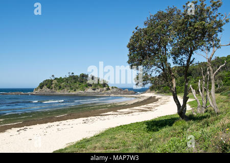 Eine Küstenstadt reteat im australischen Hinterland Stockfoto