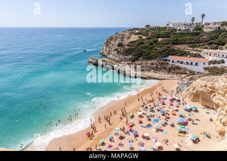 Juwel im Meer - Algarve, Portugal Stockfoto