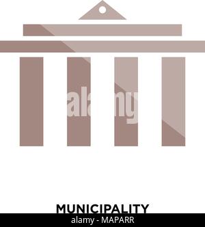 Gemeinde Symbol auf weißem Hintergrund für Ihre Web isoliert, mobile und app Design Stock Vektor