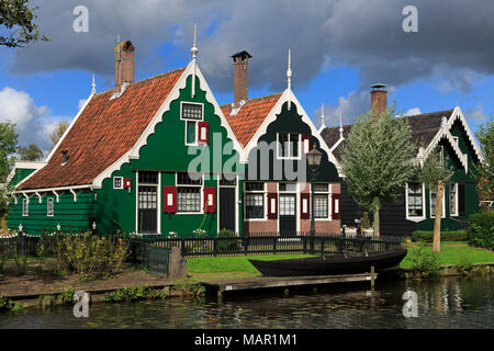 Zaanse Schans historisches Dorf, Zaandam, Nord Holland, Niederlande, Europa Stockfoto