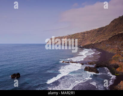 Pato Strand, Puerto de la Cruz, Teneriffa, Kanarische Inseln, Spanien, Atlantik, Europa Stockfoto