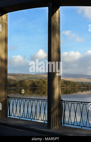 Die Hängebrücke im The Sound in Kenmare, County Kerry, Irland Stockfoto