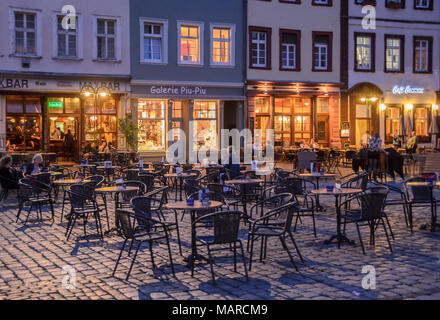 Marktplatz, Heidelberg, Baden-Württemberg, Deutschland Stockfoto