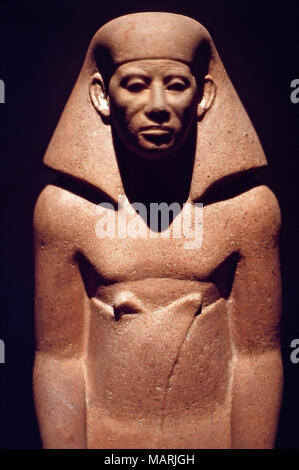 Statue von Thutmosis III., Alexandria National Museum, Ägypten Stockfoto