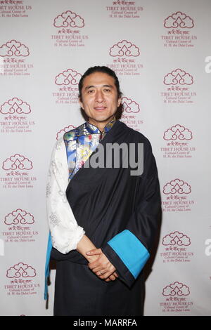 31. Jährliche Tibet Haus uns Benefiz-gala Mit: techung Wo: New York, New York, United States Wenn: 03 Mar 2018 Credit: Derrick Salters/WENN.com Stockfoto