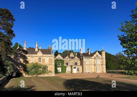Sommer Blick von Exton Hall, Exton Dorf, Rutland County, England, Großbritannien Stockfoto