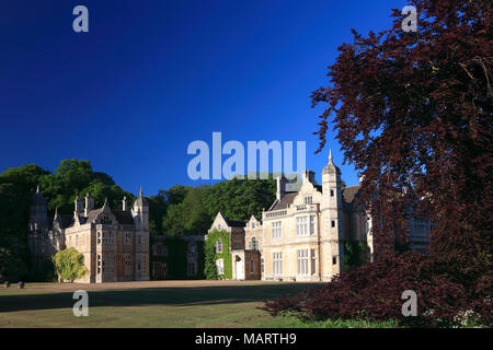 Sommer Blick von Exton Hall, Exton Dorf, Rutland County, England, Großbritannien Stockfoto