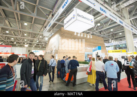 Aqua-Therm Moskau 2014 Ausstellung, 05-02-2014, Moskau, Russland Stockfoto