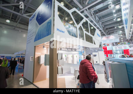 Aqua-Therm Moskau 2014 Ausstellung, 05-02-2014, Moskau, Russland Stockfoto