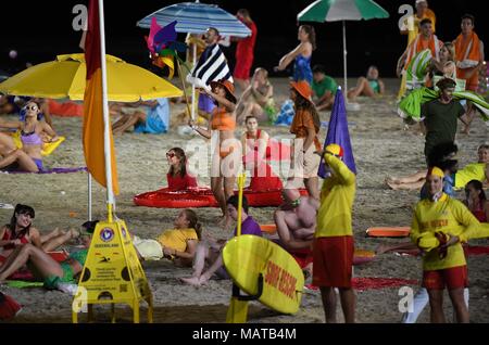 Queensland. Australien. 4 Apr, 2018. . Eröffnungsfeier. XXI Commonwealth Games. Carrara Stadion. Gold Coast 2018. Queensland. Australien. 04.04.2018. Credit: Sport in Bildern/Alamy leben Nachrichten Stockfoto