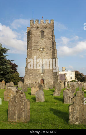 St. Mary's Church, Aberteifi, Strickjacke Stockfoto