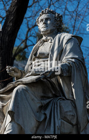 Franz Schubert Denkmal im Stadtpark in Wien Stockfoto