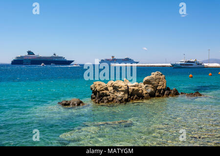 MYKONOS, Griechenland - 23. Mai 2017: Stockfoto