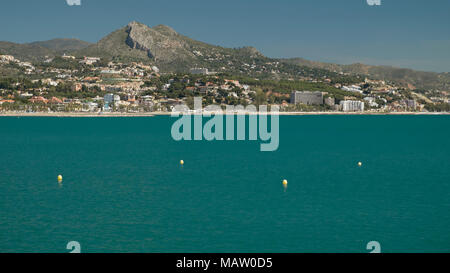 La Caleta, östlich von Málaga, Andalusien, Spanien. Stockfoto