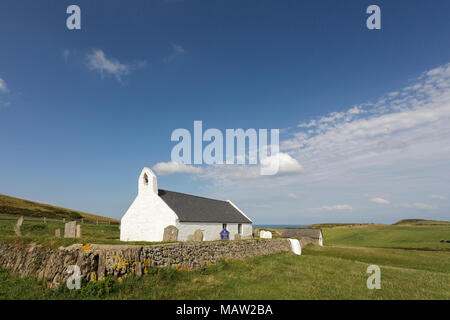 Mwnt Kirche Ceredigion Wales UK Stockfoto