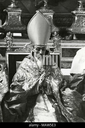 Papst Pius XII., Vatikanstadt 1950 s Stockfoto