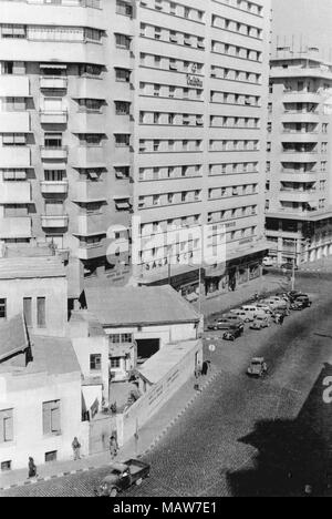 Hotel de France, Casablanca, Marokko. Aus der fotografischen Tagebuch eines jungen französischen Soldaten in Marokko Auszug Stockfoto