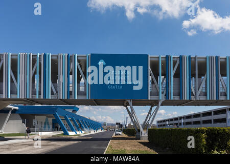 Flughafen Trieste - Ronchi dei Legionari, Friaul Julisch Venetien, Italien Stockfoto