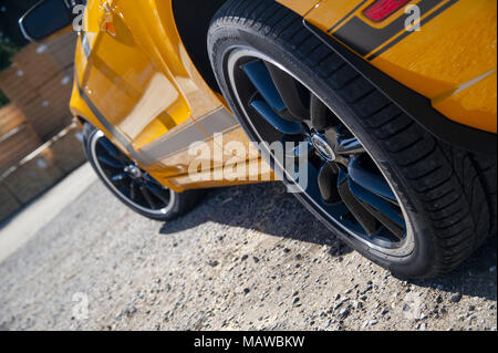 2013 Ford Mustang Boss 302 American Sports Muscle Car Stockfoto