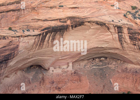 Mumie Höhle Ruine, Canyon de Chelly National Monument, Arizona Stockfoto
