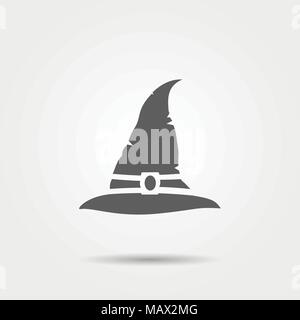 Hexe-Hut-Symbol Stock Vektor