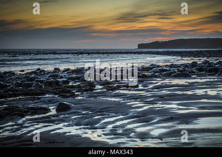 Llantwit Major Strand Glamorgan Heritage Coast UK Stockfoto