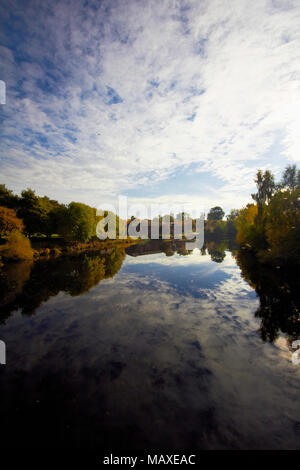 Glasgow Green, Nekropole & Die Barras Stockfoto