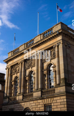 Generalkonsulat von Frankreich & Scottish Französischen Institut Gebäude, West Parliament Square, Edinburgh, Schottland Stockfoto