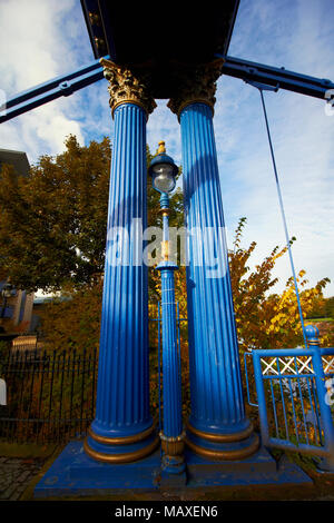 Glasgow Green, Nekropole & Die Barras Stockfoto