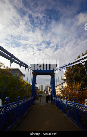 Glasgow Green, Nekropole & Die Barras Stockfoto