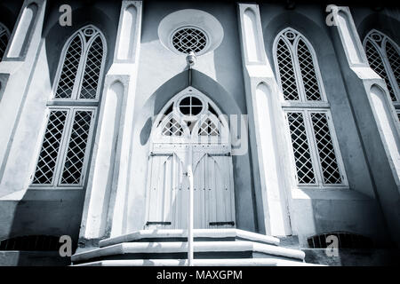 Bethel methodistische Kirche in Bridgetown, Barbados. Barbados ist sagte, das Land mit den meisten Kirchen pro Kopf zu sein. Stockfoto