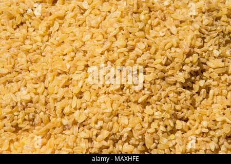 Bulgur weizen gesunde Diät Nahrung Hintergrundbild Stockfoto