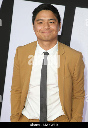 Westwood, CA, USA. 3 Apr, 2018. 03.April 2018 - Westwood, Kalifornien - Andrew Lopez. ''Los Angeles Premiere Blocker'' gehalten am Regency Dorf Theater. Photo Credit: F. Sadou/AdMedia Credit: F. Sadou/AdMedia/ZUMA Draht/Alamy leben Nachrichten Stockfoto