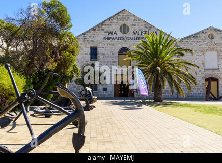 Die WA Schiffswracks Museum, Fremantle, Western Australia, Australien Stockfoto