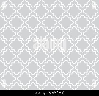 Nahtlose Muster im islamischen Stil, Vektor Geometrisches Ornament Textur oder Hintergrund Stock Vektor
