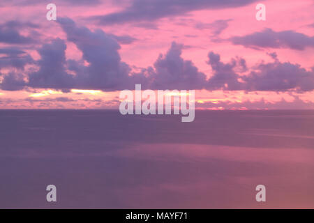 Sonnenuntergang, Paraíba, Cabo-Branco, João Pessoa, Brasilien Stockfoto