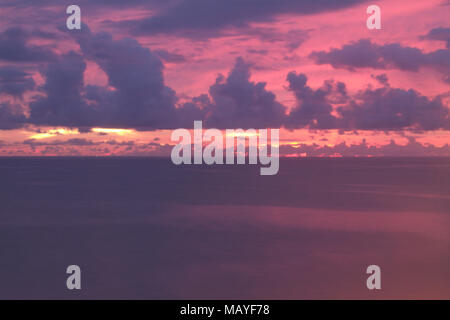 Sonnenuntergang, Paraíba, Cabo-Branco, João Pessoa, Brasilien Stockfoto