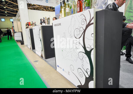 18. Internationale Ausstellung für Nahrungsmittel, Getränke und Lebensmittel und Rohstoffe (Prodexpo", 2011), Russland, Moskau, Expocentre, 7. bis 11. Februar 2011 Stockfoto