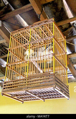 Birdcage Home Interior, Paraiba, Brasilien Stockfoto