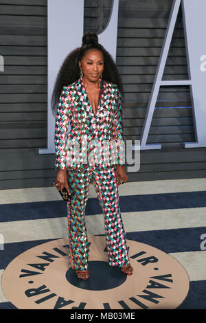 Der Vanity Fair 2018 Oscars nach Partei - Ankunft mit: Angela Bassett Wo: Los Angeles, Kalifornien, Vereinigte Staaten, wenn: 04 Mar 2018 Credit: Sheri Determan/WENN.com Stockfoto