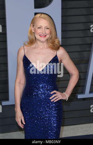 Der Vanity Fair 2018 Oscars nach Partei - Ankunft mit: Patricia Clarkson Wo: Los Angeles, Kalifornien, Vereinigte Staaten, wenn: 04 Mar 2018 Credit: Sheri Determan/WENN.com Stockfoto