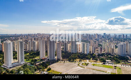 Goiania, Luftaufnahme, Goias, Brasilien Stockfoto