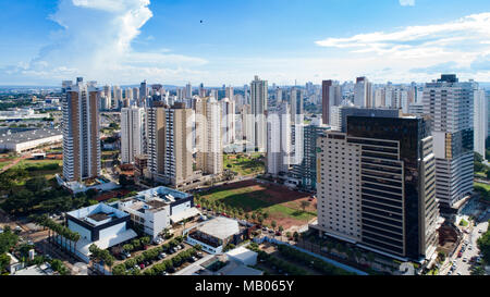 Goiania, Luftaufnahme, Goias, Brasilien Stockfoto