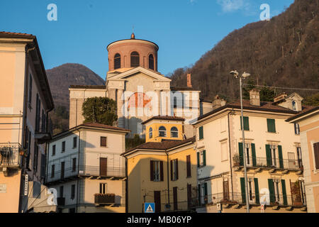 Laveno Mombello, Lombardei, Italien Stockfoto